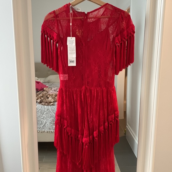 Alice McCall “Lady in red” long dress - Picture 5 of 5
